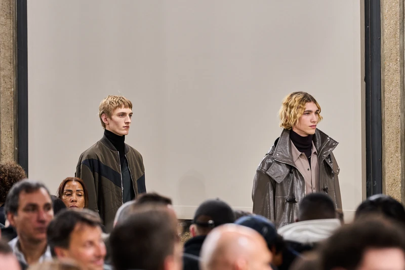 Hermes2025秋冬男裝週。 Hermes2025秋冬男裝週。