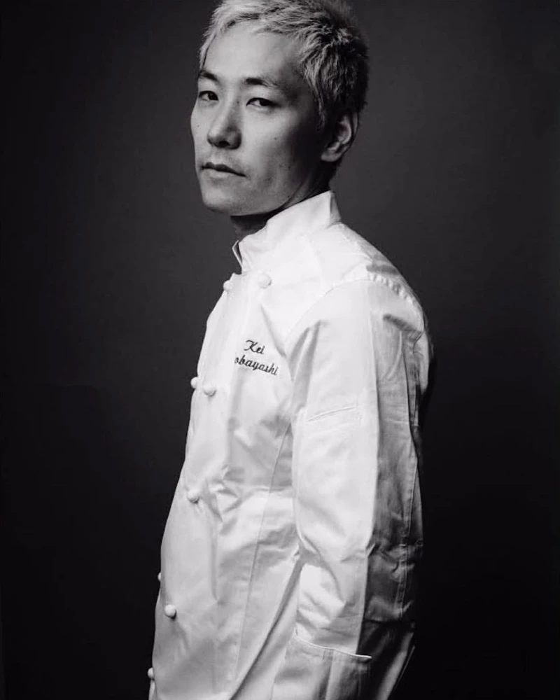 小林圭為亞洲首位三星主廚。 小林圭為亞洲首位三星主廚。