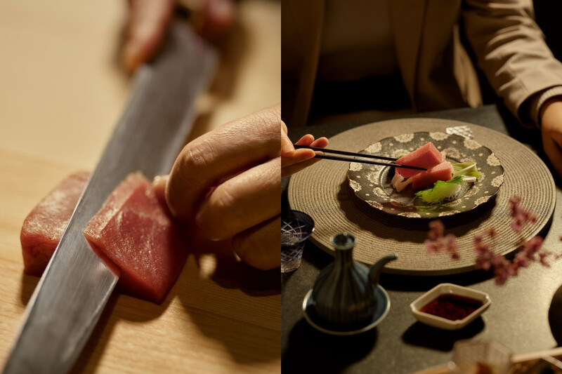由經驗豐富的料理長篠原邦宏親自打點料理。。 由經驗豐富的料理長篠原邦宏親自打點料理。。