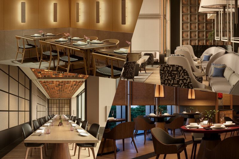 「Janu Tokyo」提供多元的餐飲服務。 「Janu Tokyo」提供多元的餐飲服務。