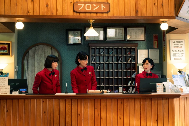 櫃檯有著濃厚的昭和復古風。