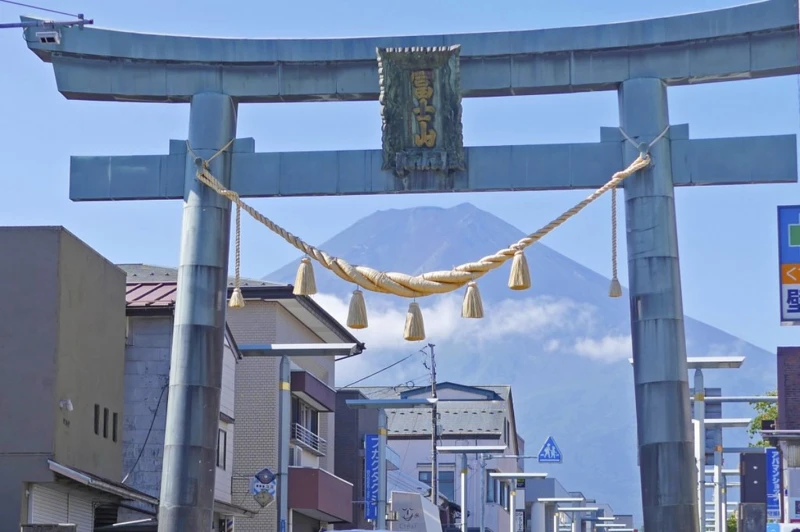 當地人認為這裡是通往富士山信仰世界的入口。