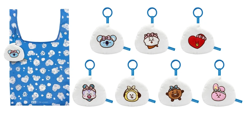 SENKA專科 x BT21購物袋。 SENKA專科 x BT21購物袋。