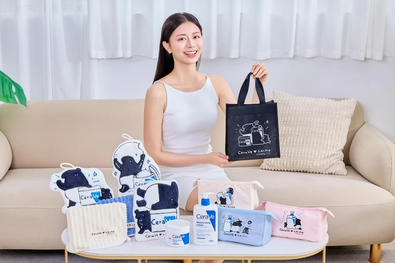 CeraVe適樂膚 X LAIMO馬來貘2025限量聯名組合。 CeraVe適樂膚 X LAIMO馬來貘2025限量聯名組合。