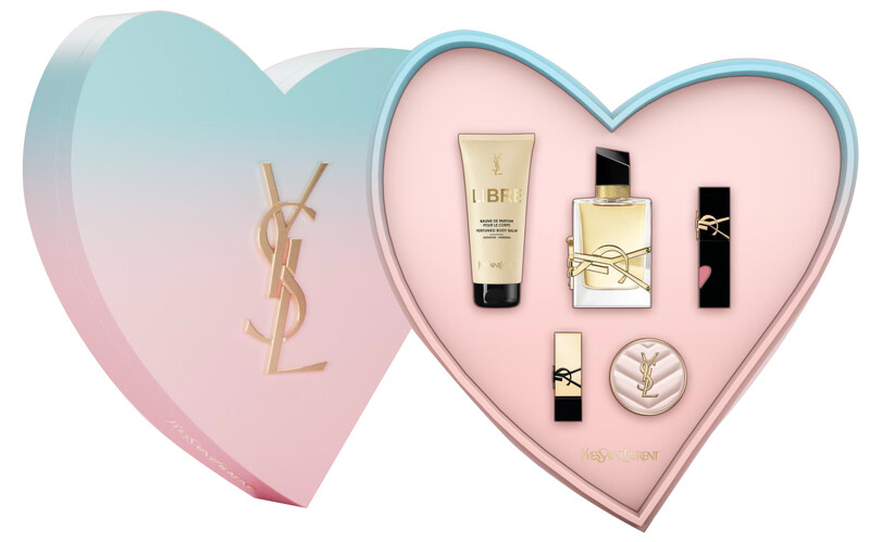 YSL 2025情人節情人節限定心型禮盒。 YSL 2025情人節情人節限定心型禮盒。