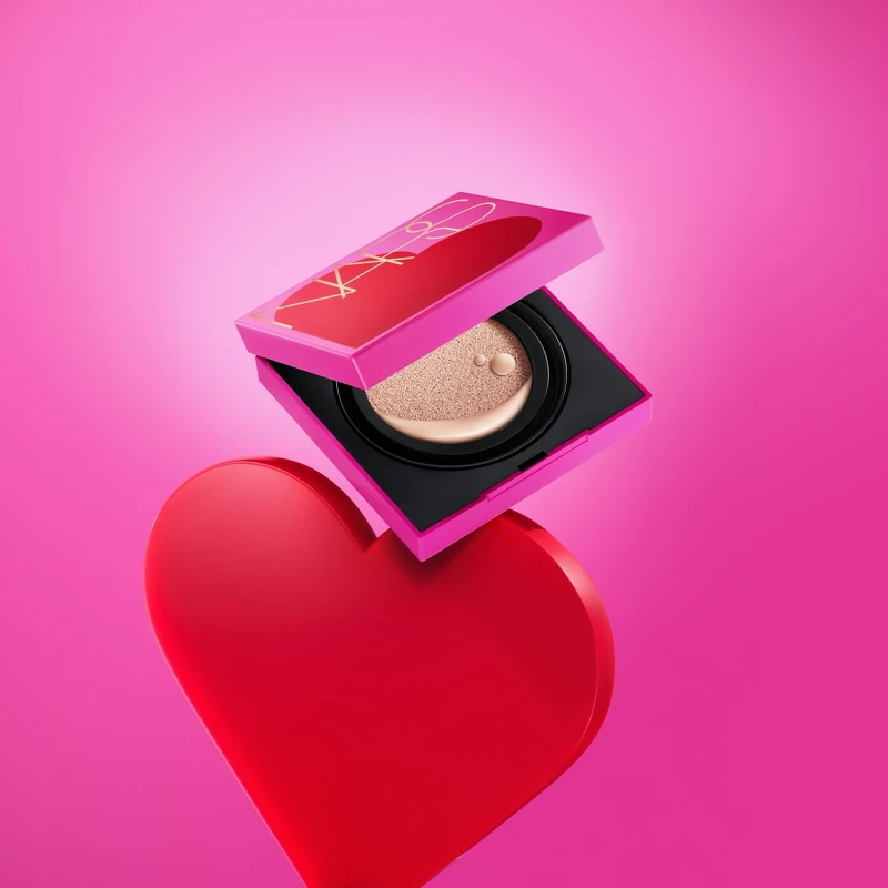 NARS超持久亮顏氣墊粉餅盒傾心愛慕限量版,NT500 NARS超持久亮顏氣墊粉餅盒傾心愛慕限量版,NT500