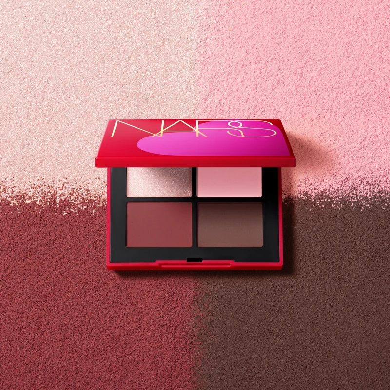 NARS 4色眼彩盤傾心愛慕限量版(#SWEET KISS)1.1g*4,NT1,950 NARS 4色眼彩盤傾心愛慕限量版(#SWEET KISS)1.1g*4,NT1,950