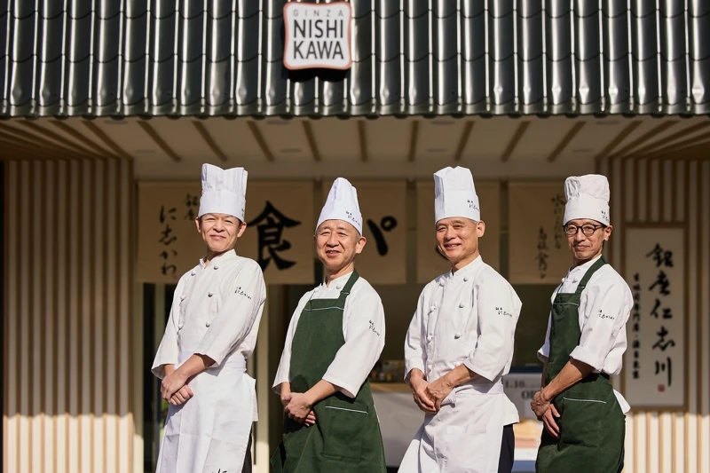 銀座仁志川的總工房長Yamamoto山本厚帶領日及團隊駐點台灣,還原吐司製作技術。 銀座仁志川的總工房長Yamamoto山本厚帶領日及團隊駐點台灣,還原吐司製作技術。