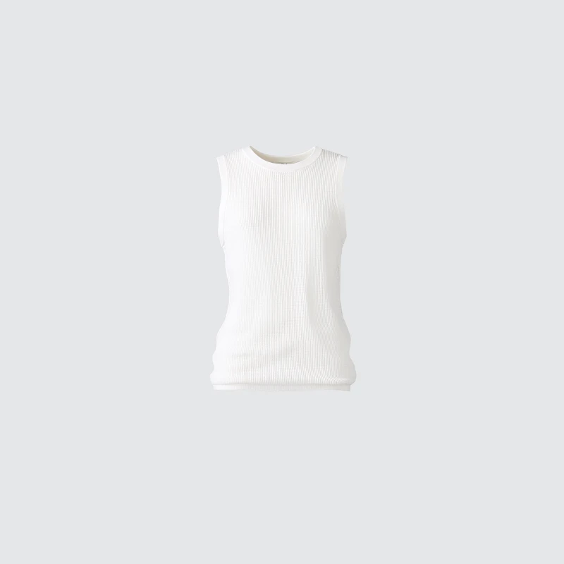 鏤空圓領針織衫,NT$990。