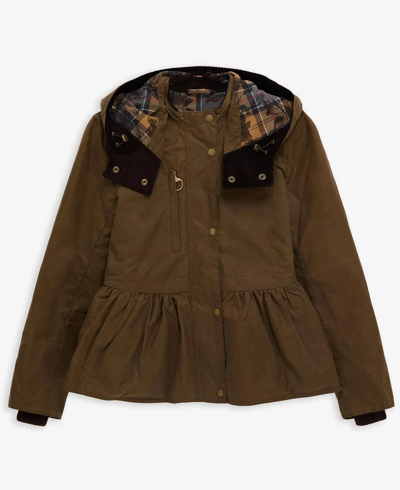 3. Barbour x ERDEM Dhalia油布外套 售價29,000元 (沙色)