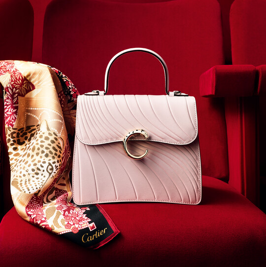 Panthère C de Cartier手提包小型款。