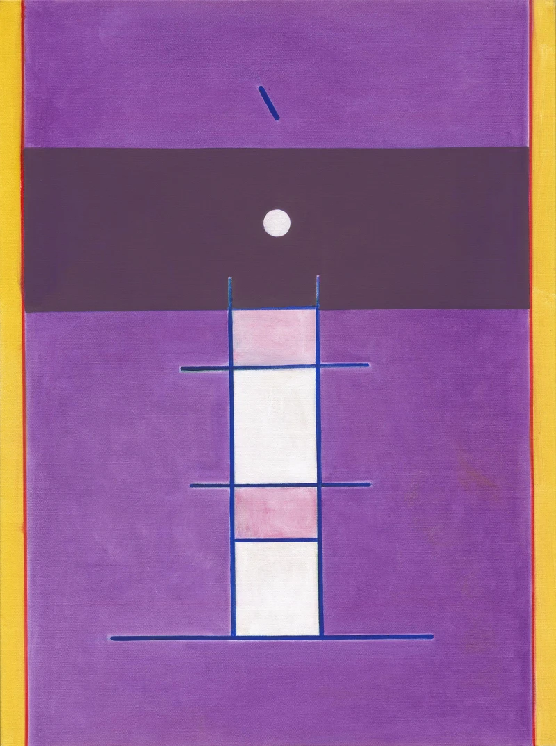 抽象 2015-031|130x97cm| 油彩、畫布|2015|采泥藝術提供