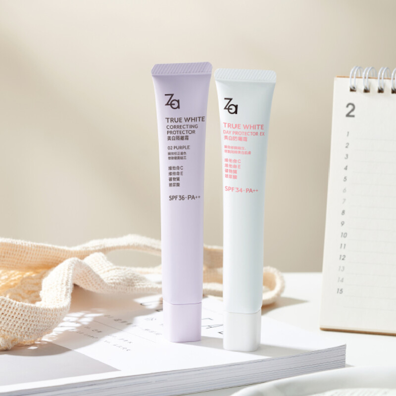 Za美白隔離霜SPF36/PA++(02透亮紫)35g Za美白隔離霜SPF36/PA++(02透亮紫)35g