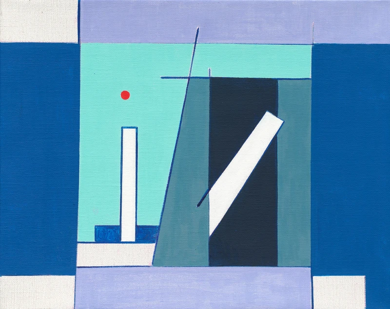 抽象2024-010|80x100cm|油彩、畫布|2024|采泥藝術提供 抽象2024-010|80x100cm|油彩、畫布|2024|采泥藝術提供