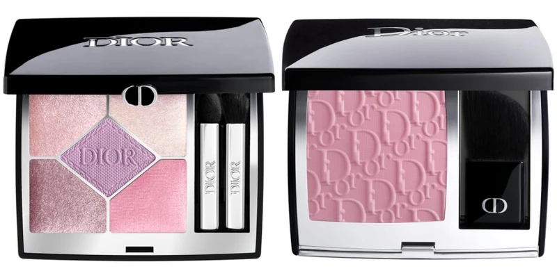 迪奧經典五色眼影(#936丁香花園),NT2,700、超完美亮妍腮紅(#271)緹花限量版,NT2,000 迪奧經典五色眼影(#936丁香花園),NT2,700、超完美亮妍腮紅(#271)緹花限量版,NT2,000