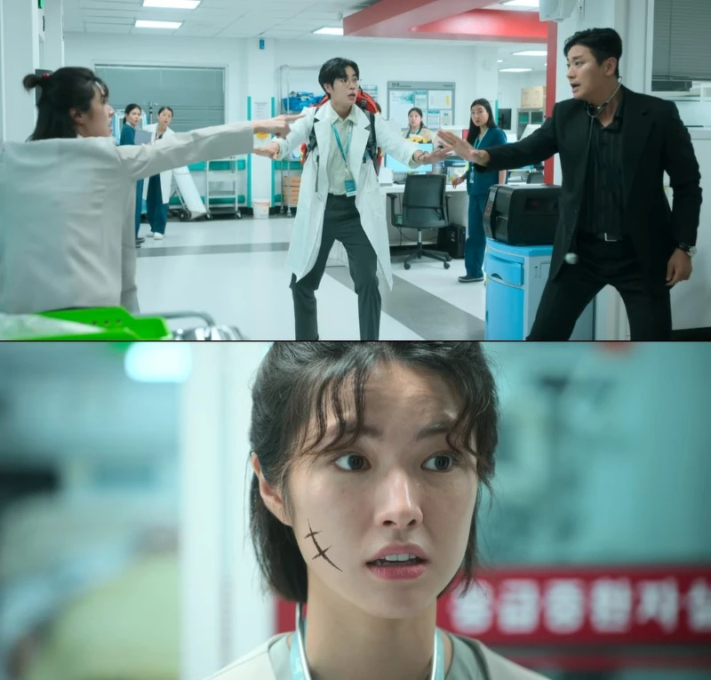 《外傷重症中心》夏英(安賀營) 飾演 護士千薔薇Photo/ Netflix 《外傷重症中心》夏英(安賀營) 飾演 護士千薔薇Photo/ Netflix