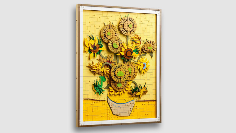 樂高Lego文森·梵谷-向日葵 樂高Lego文森·梵谷-向日葵