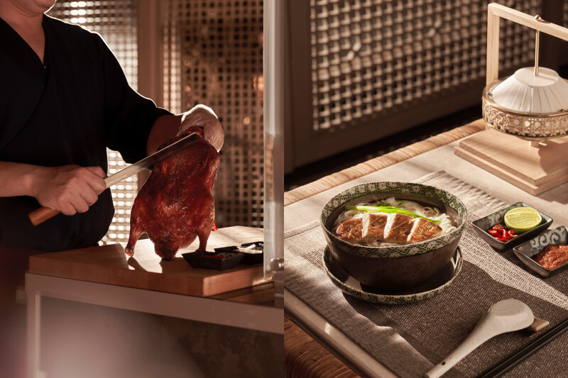 「Rice Market」提供亞洲風味料裡。 「Rice Market」提供亞洲風味料裡。