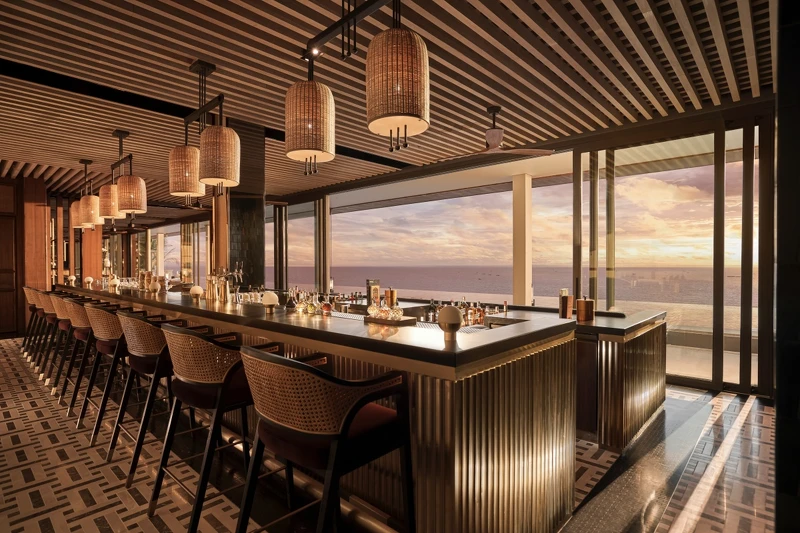 「Fu Bar」以琴酒為主題。 「Fu Bar」以琴酒為主題。