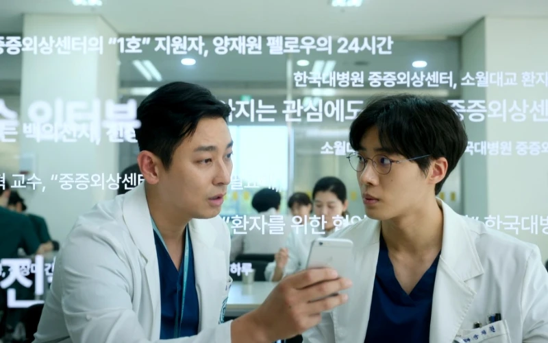 《外傷重症中心》朱智勛 秋英宇 Photo/ Netflix 《外傷重症中心》朱智勛 秋英宇 Photo/ Netflix