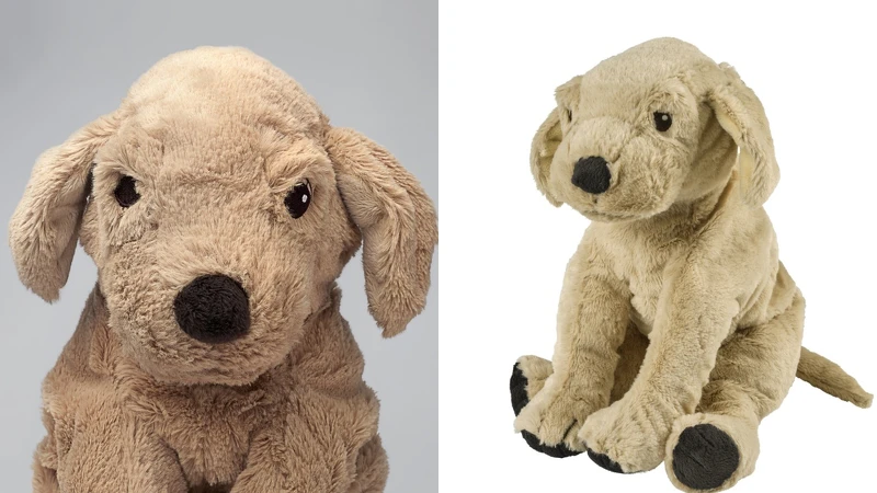 IKEA五星好評家飾：GOSIG GOLDEN填充玩具，黃金獵犬