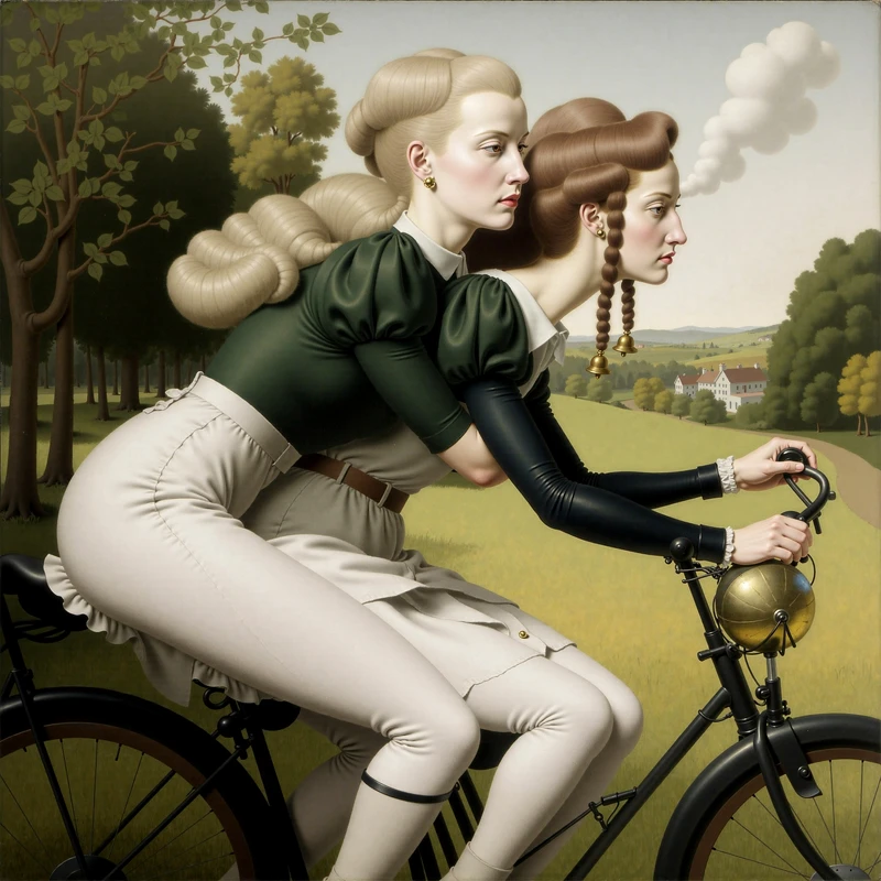 馮.沃爾夫作品〈Riding Free〉(藝術家提供) 馮.沃爾夫作品〈Riding Free〉(藝術家提供)