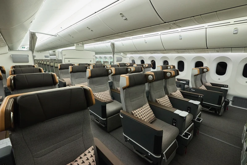 「第四代豪華經濟艙」全新亮相。 「第四代豪華經濟艙」全新亮相。