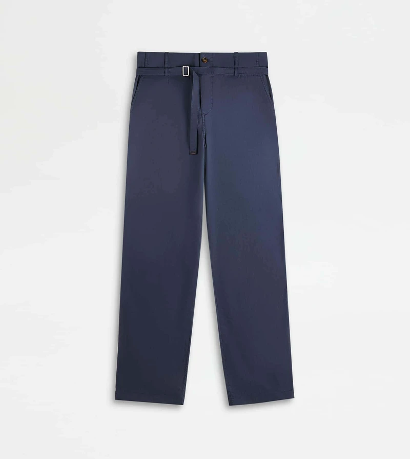 TOD'S 深藍棉質長褲，NT40,900