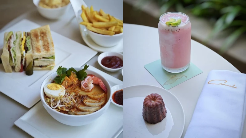 峇里島Mulia穆麗雅酒店法式甜點店Cannelé美食