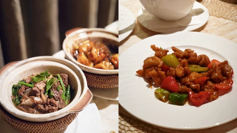 峇里島Mulia穆麗雅酒店中菜Table8，當日驚喜菜單是「糖醋雞」！