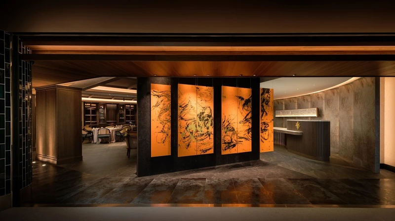 台北粵菜餐廳「朧粵」。 台北粵菜餐廳「朧粵」。