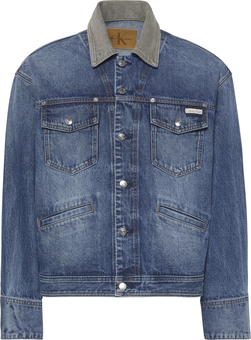 Calvin Klein_造型丹寧夾克_定價8,680