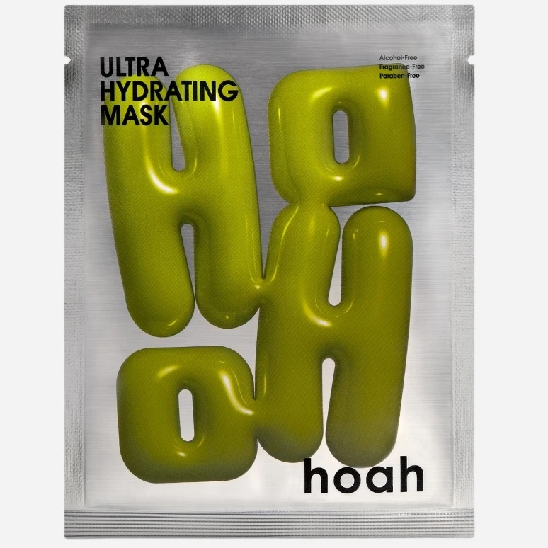 hoah白茅保濕修護面膜一盒(5入)，NT680