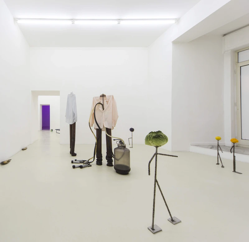 Umberto Di Marino, Luca Francesconi, Untitled 1-4, 2020 (installation view). Courtesy the artist and Umberto Di Marino, Naples, IT 