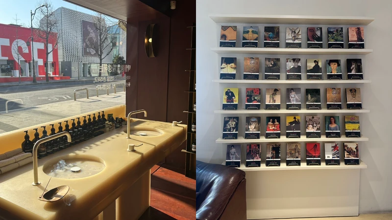 舒適的室內空間,偶有與藝術家合作的小展覽 舒適的室內空間,偶有與藝術家合作的小展覽