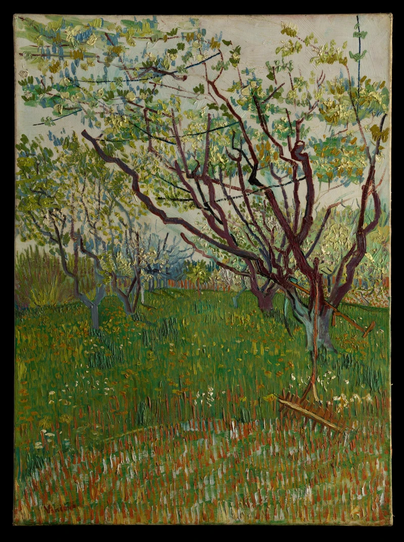 文森梵谷_花朵盛開的果園_1888 © The Metropolitan Museum of Art_Vincent Van Gogh_The Flowering Orchard(時藝多媒體提供) 文森梵谷_花朵盛開的果園_1888 © The Metropolitan Museum of Art_Vincent Van Gogh_The Flowering Orchard(時藝多媒體提供)