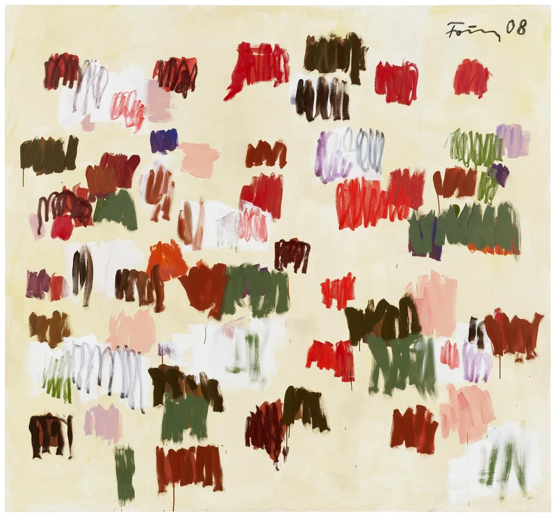 岡瑟.弗格《無題》|壓克力畫布,260 x 280 公分,2008年作|估價:5,000,000 - 10,000,000 港元 岡瑟.弗格《無題》|壓克力畫布,260 x 280 公分,2008年作|估價:5,000,000 - 10,000,000 港元