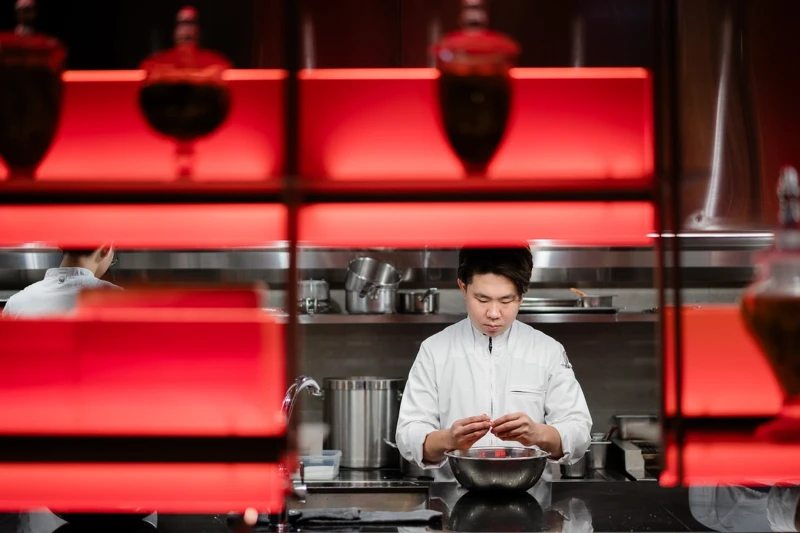 主廚羅偉誠(Leo)。 主廚羅偉誠(Leo)。