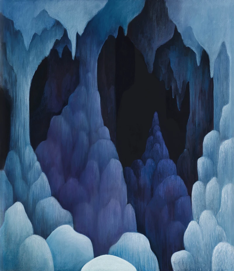 尼古拉 · 帕爾蒂《洞穴》|軟粉彩亞麻布,190.8 x 165.1 公分,2019年作|估價:10,000,000 - 15,000,000 港元 尼古拉 · 帕爾蒂《洞穴》|軟粉彩亞麻布,190.8 x 165.1 公分,2019年作|估價:10,000,000 - 15,000,000 港元