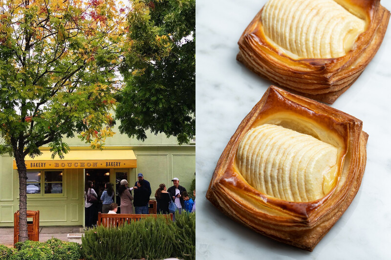 「Bouchon Bakery」提供精緻的烘焙商品。 「Bouchon Bakery」提供精緻的烘焙商品。