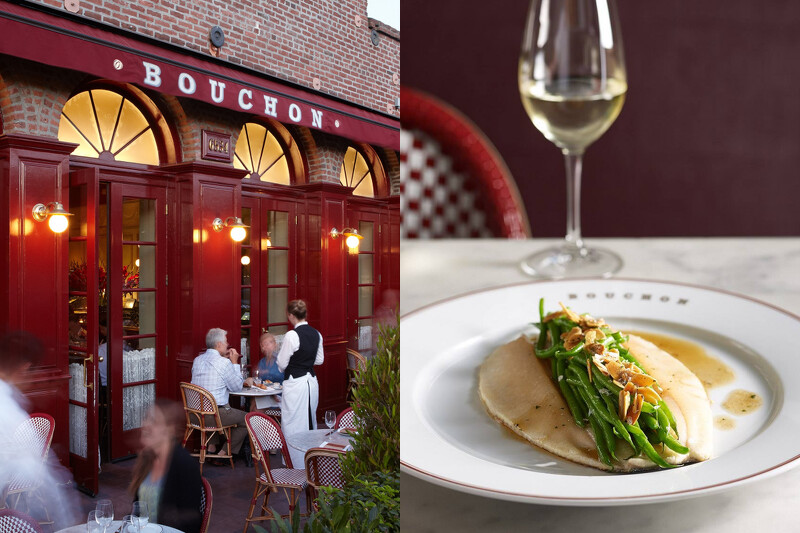 「Bouchon Bistro」重現了法國小酒館的氛圍。 「Bouchon Bistro」重現了法國小酒館的氛圍。