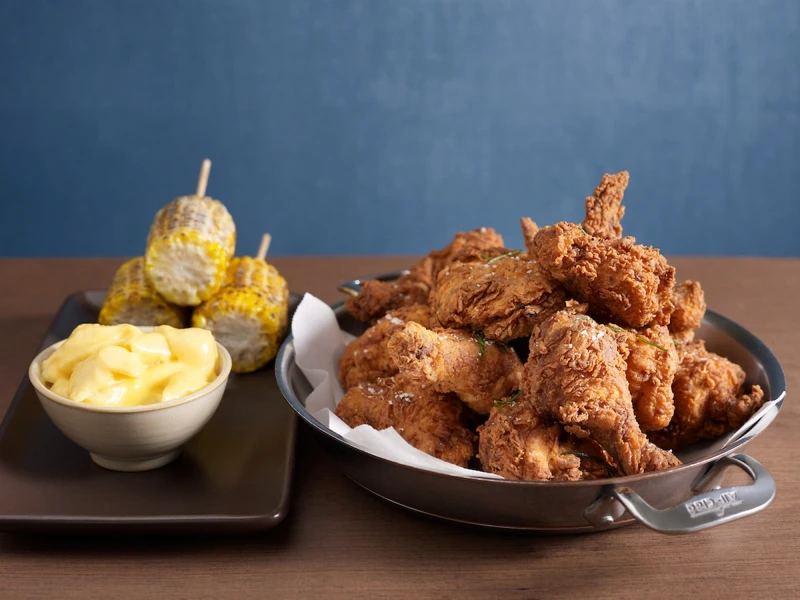 「Ad Hoc」有道地的美式料理。 「Ad Hoc」有道地的美式料理。