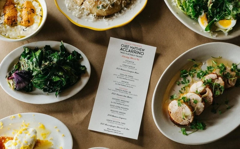 「Ciccio」提供許多義式料理。 「Ciccio」提供許多義式料理。