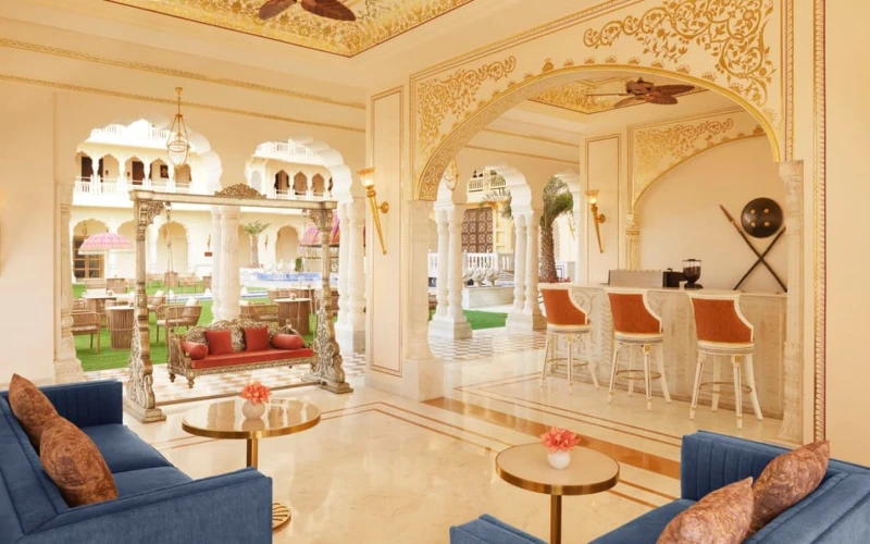 「Rajputana Chowk」咖啡館。 「Rajputana Chowk」咖啡館。