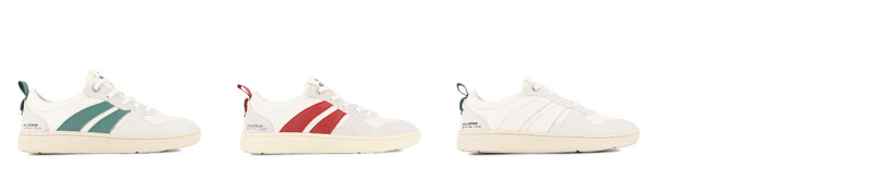 PALLACUP FLAME鞋款(左到右：法國經典配色、經典黑、經典白、櫻花糖粉、翡翠綠、炙紅色、奶油白)，NT$2,580。