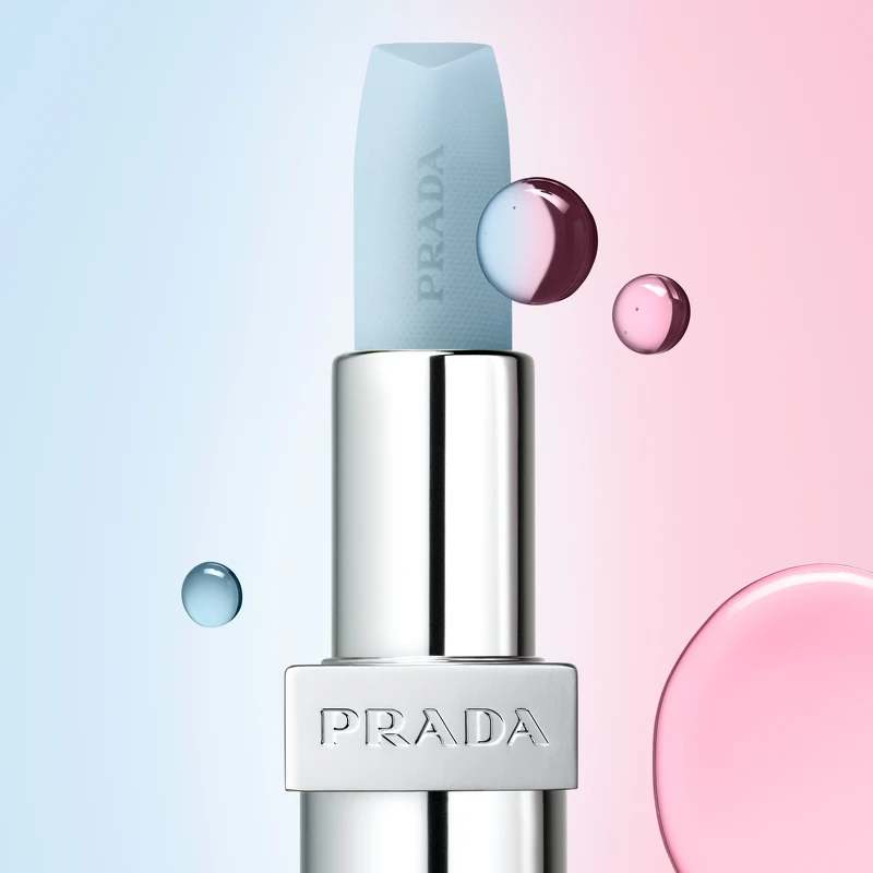 PRADA Beauty經典潤唇膏(#U001莫測藍)3.8g，NT1,550