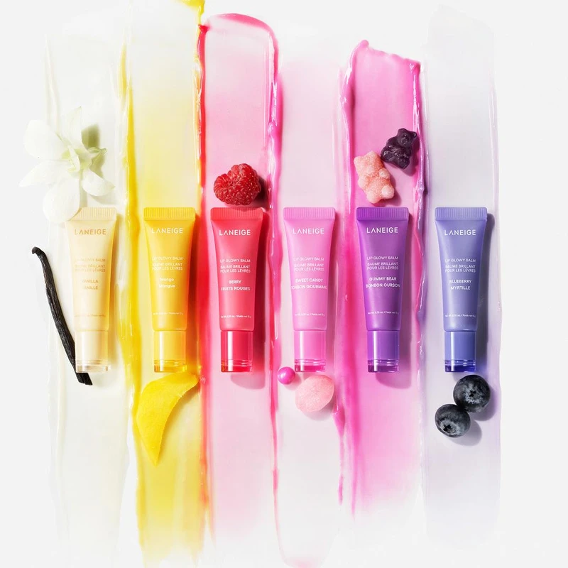 LANEIGE蘭芝果凍潤唇膏(共6色)10g，NT580