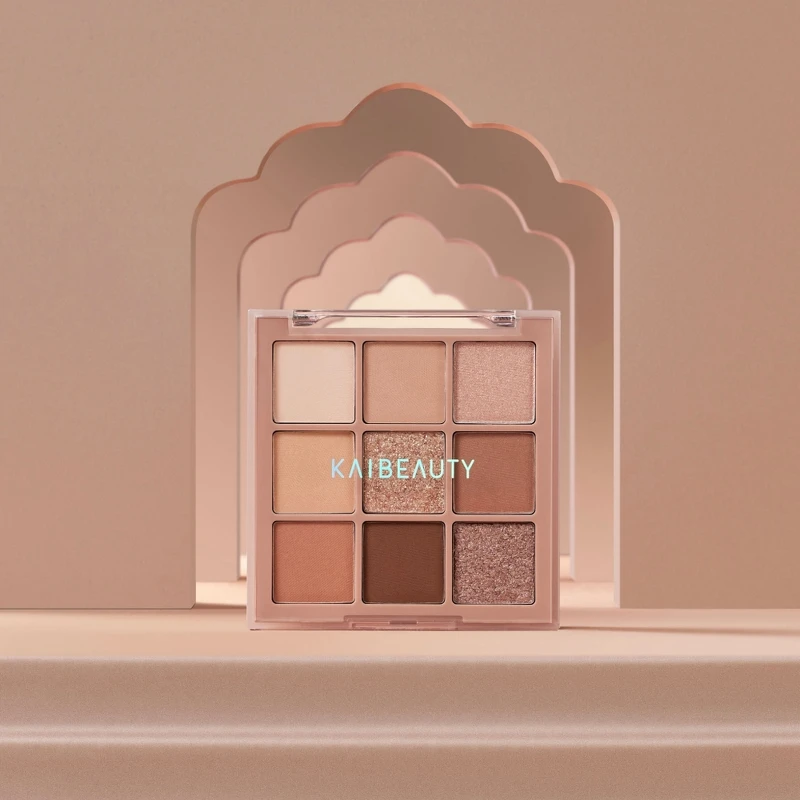 KAIBEAUTY藝想調色眼彩盤(#阿薩姆)主視覺。