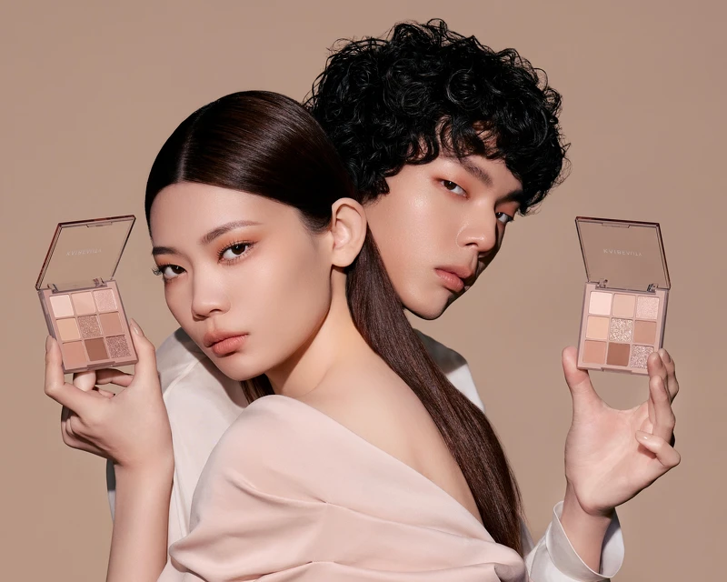 KAIBEAUTY藝想調色眼彩盤(#阿薩姆) 0.8g*9，NT980