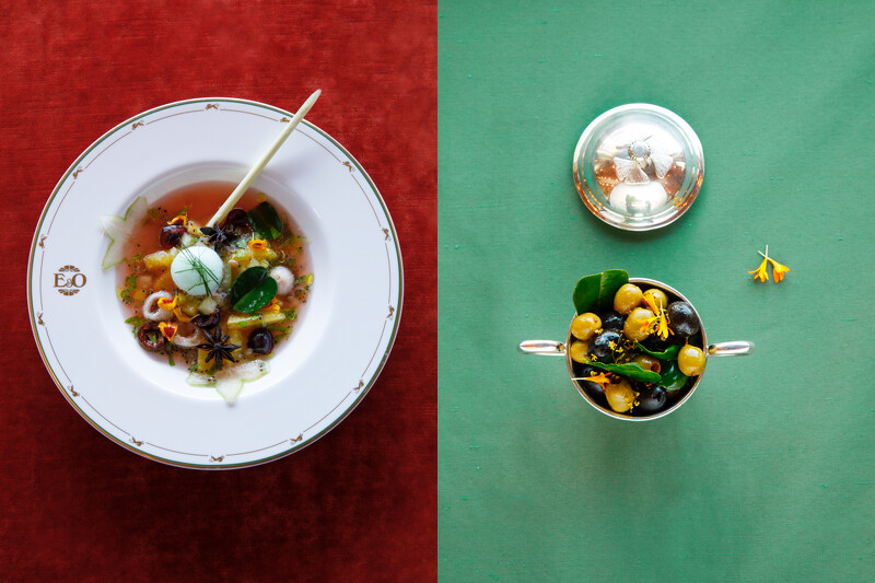 每一道料理將與窗外流轉的景色互相搭襯。 每一道料理將與窗外流轉的景色互相搭襯。